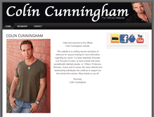 Tablet Screenshot of colincunningham.com